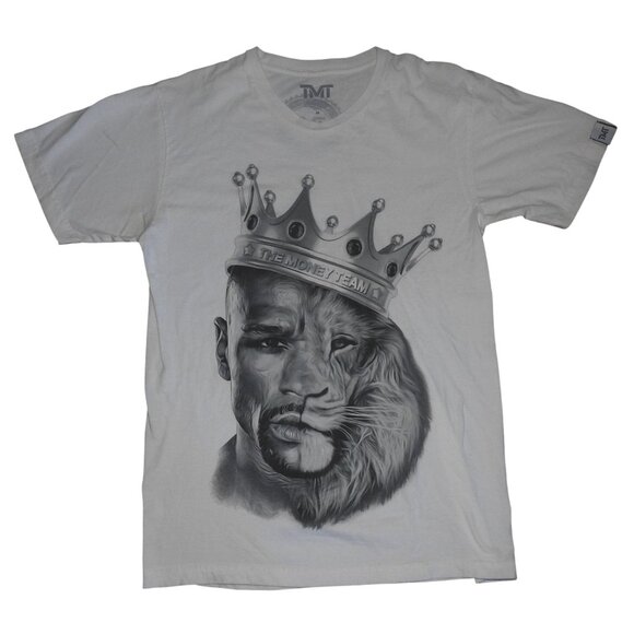 The Money Team TMT Floyd Mayweather Lion Face T-Shirt Men's Size Medium - Picture 1 of 7